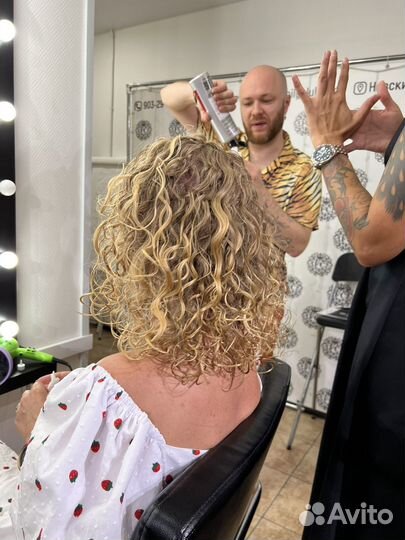 Биозавивка волос модель