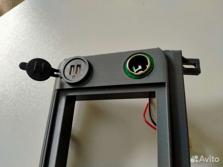 Рамка 2Din УАЗ патриот +переходники дефлекторов