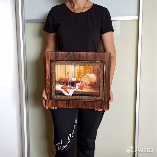 Панно из дерева. Большое