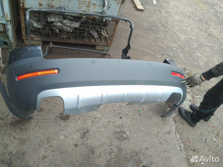 Бампер задний Skoda Octavia Scout 2010 год