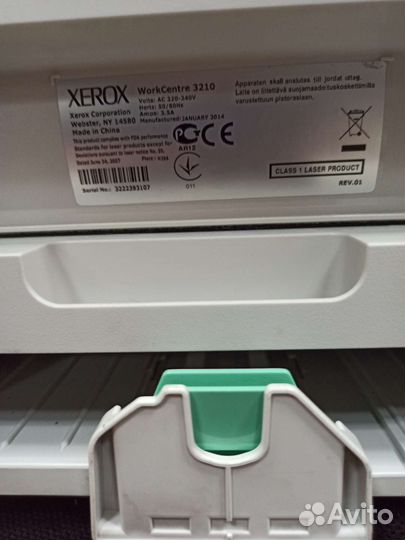 Мфу лазерный сетевой Xerox WorkCentre 3210N