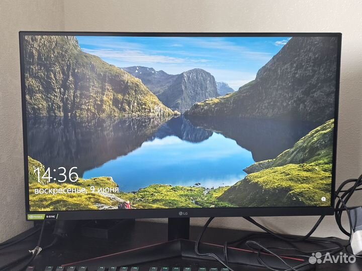 Игровой монитор LG UltraGear 27GN600-B 144Гц FHD