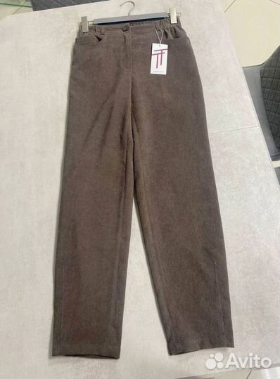 Брюки на высокой посадке