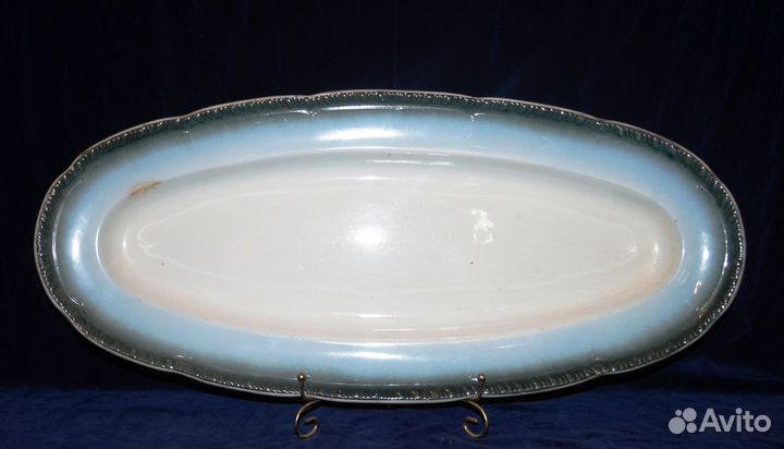 Блюда огромные. Салатник М.С. Кузнецов в реставрац