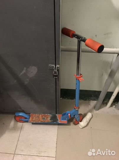 Самокат детский двухколесный бу