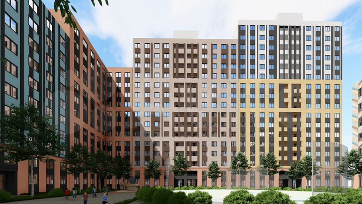 1-к. квартира, 35,9 м², 7/17 эт.