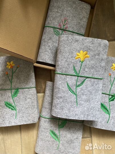 Блокнот фетровый ежедневник