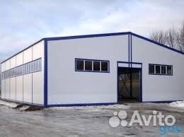 Быстровозводимые ангары, склады из сэндвич панелей