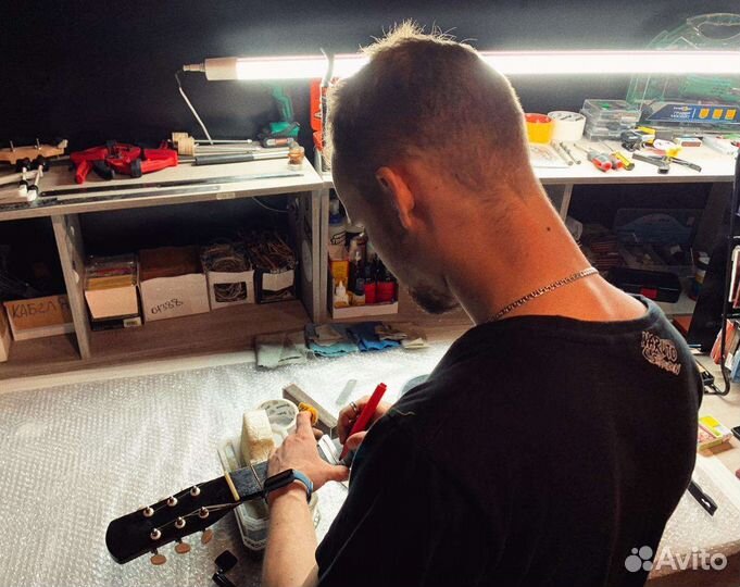 Ремонт гитар / отстройка, доводка мастером