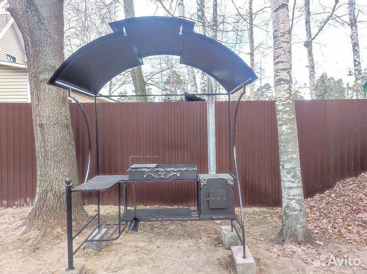 Мангал беседка