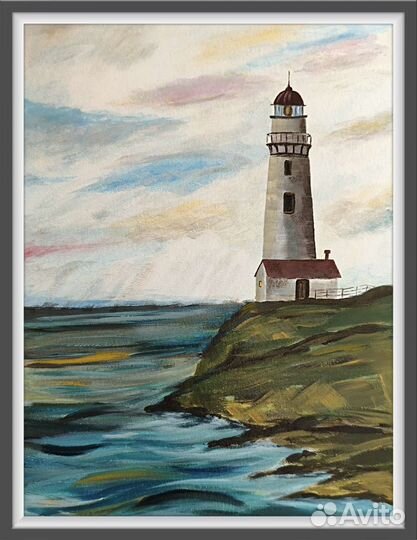 Картина акрилом диптих