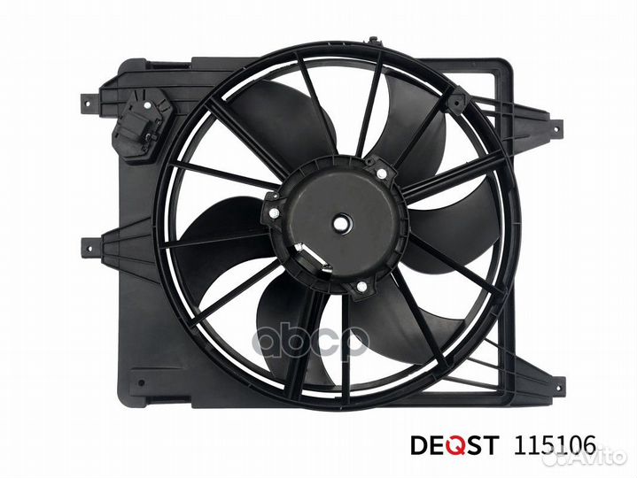 Электровентилятор renault logan (LS) 09.04- 115106