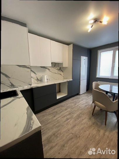 Кухня серая модульная новая