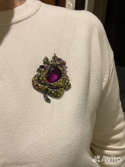 Винтажная брошь