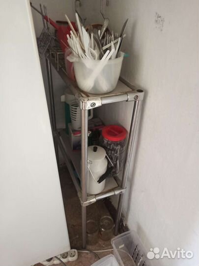 Стеллаж узкий бу