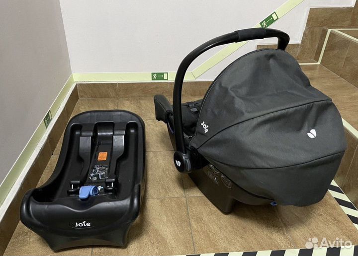 Автокресло от 0 joie с базой isofix