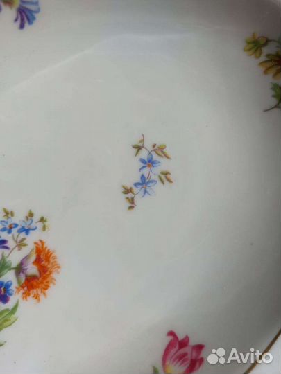 Блюдо из сервиза ильменау jlmenau