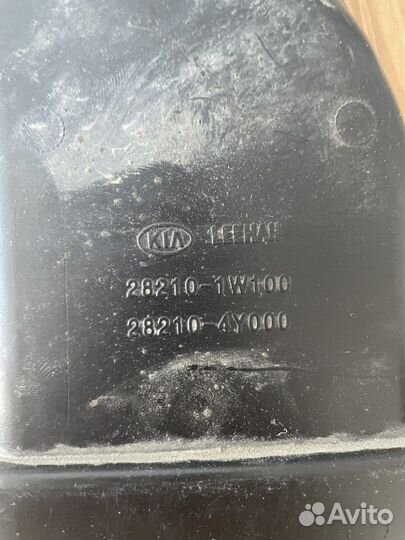 Воздуховоды kia rio 3