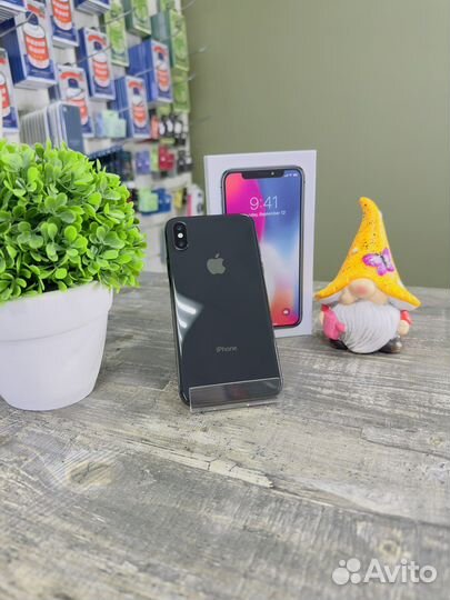 iPhone X 64gb Space gray как новый