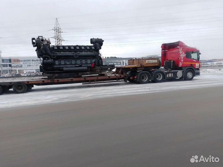 Перевозка негабаритных грузов трал