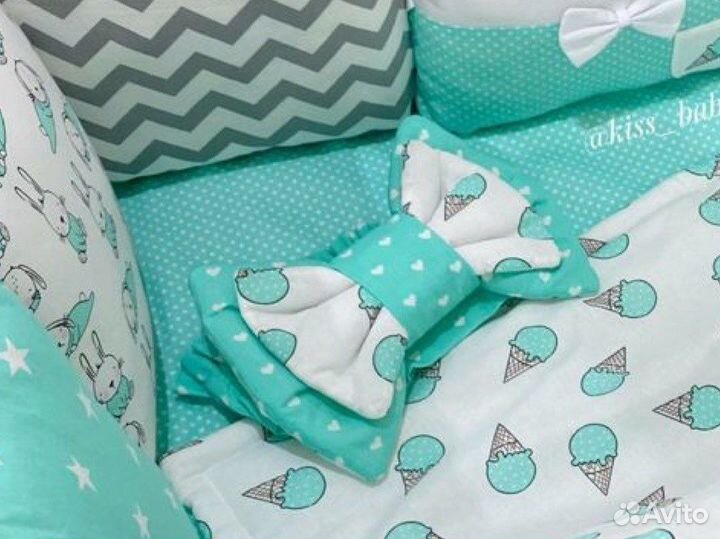 Бант для конверта на выписку