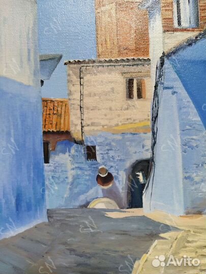 Картина городской пейзаж