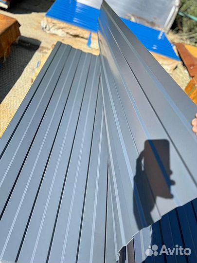 Профнастил для забора(серый антрацит)