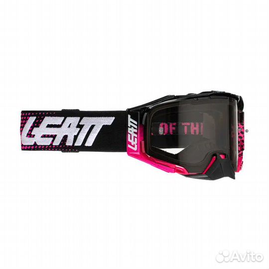 Очки Leatt Velocity 6.5 Neon Pink Light Grey 58