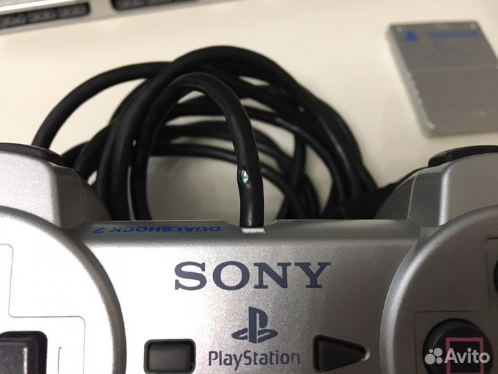 Sony playstation PS2 silver