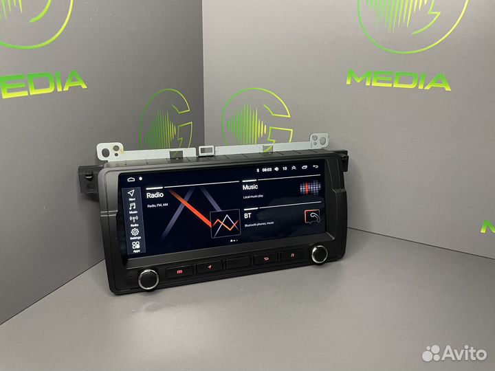 Штатная магнитола bmw e46