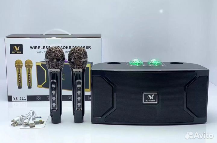 Караоке система suyosd YS-211 с дискошаром
