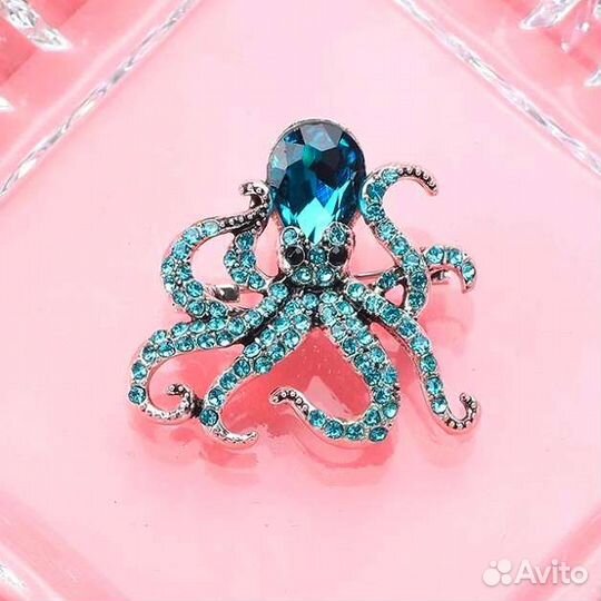 Брошь Осьминог, Весёлый Осьминожка. Новая