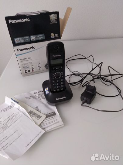 Телефон dect Panasonic KX-TG1611RU