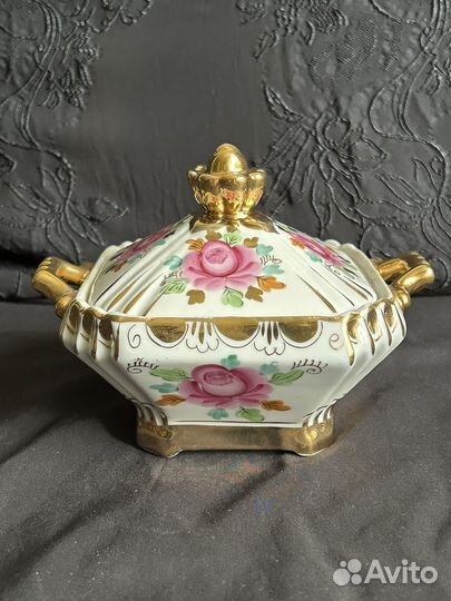 Конфетница гжель