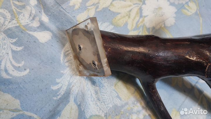 Вешалка рог дерево