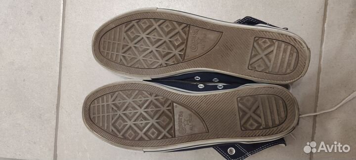 Кеды converse синие