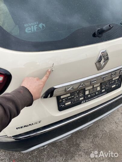 Крышка багажника kaptur