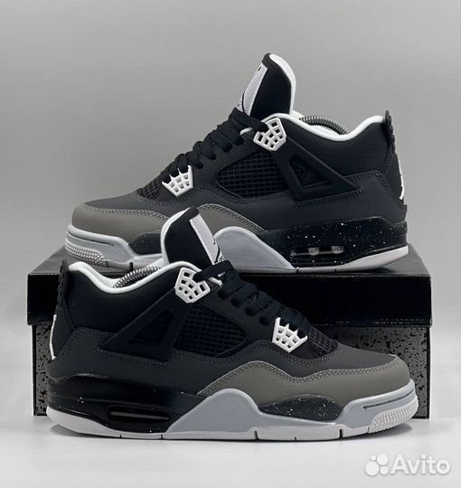 Nike Air Jordan 4 retro Black Grey