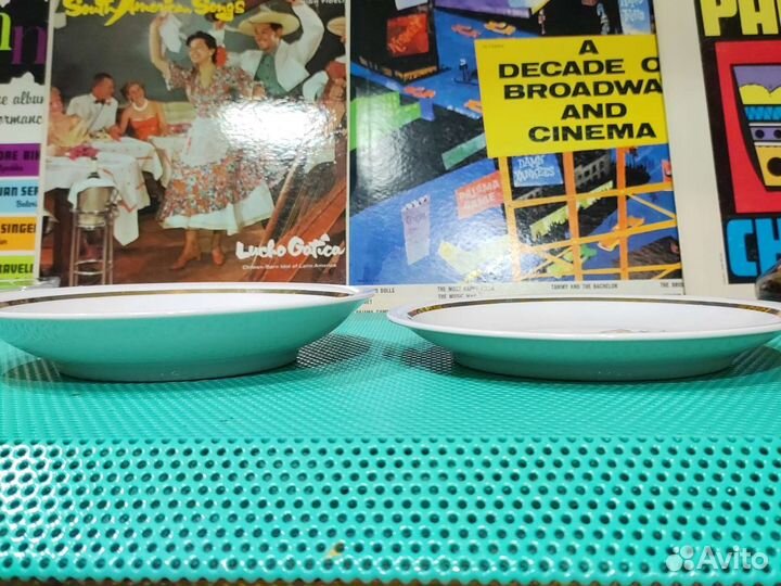 Тарелка фарфор ГДР kahla