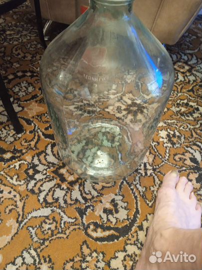 Бутыль стеклянная 10 литровая