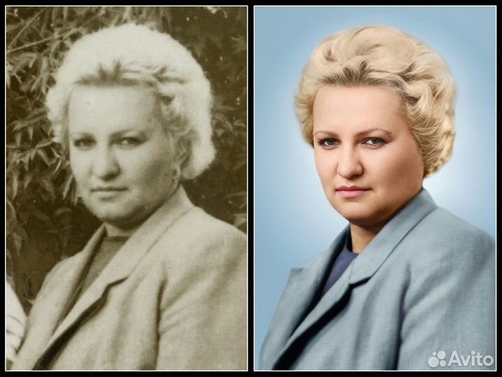 Реставрация фотографий, ретушь фото на памятник