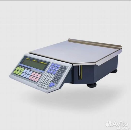 Привет Весы с печатью этикетки Штрих принт