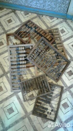 Счеты деревянные