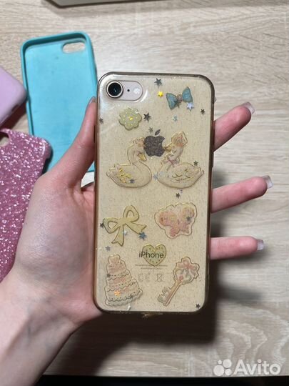 Очень нежный чехол на iPhone 8