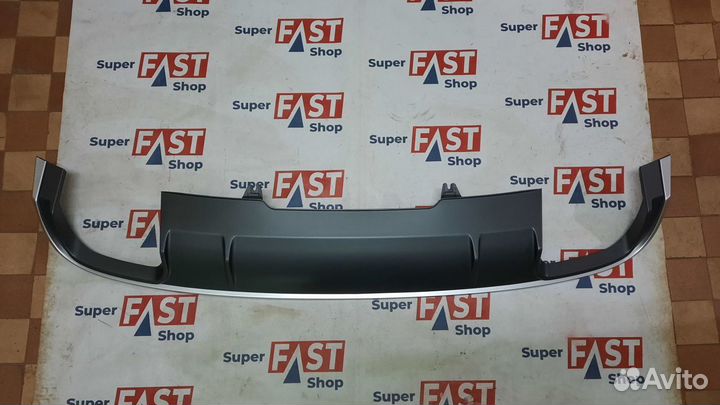 Диффузор заднего бампера audi a4 s4 b9