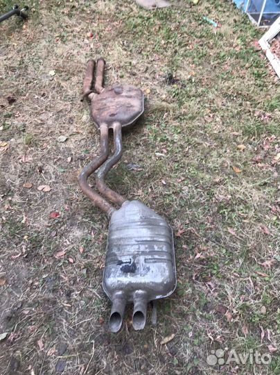 Глушитель в сборе на Mercedes-Benz W140 S500