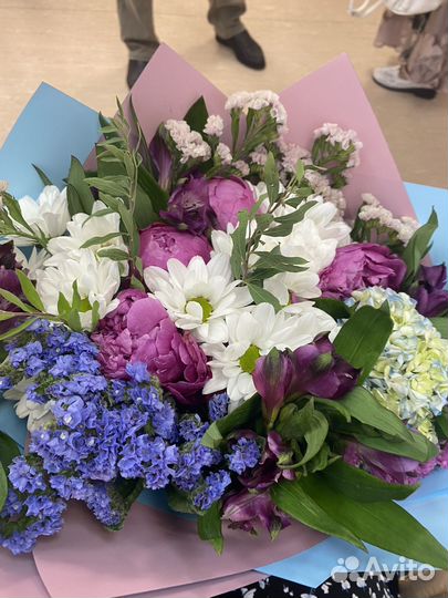 Живые цветы букеты