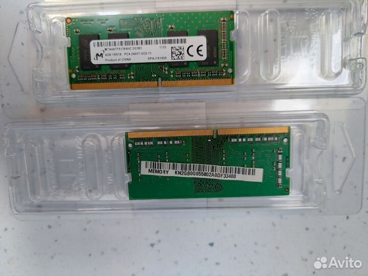 Оперативная память для ноутбука ddr4 8gb (2х4gb)