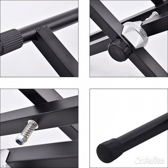 Стойка для клавишных инструментов, двойная XX