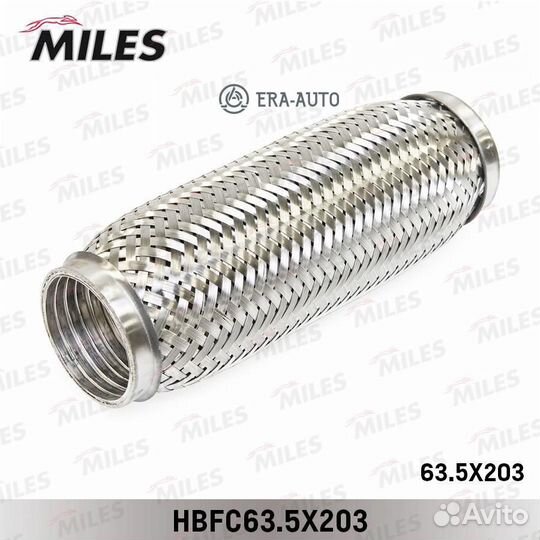 Miles hbfc63.5X203 Труба гофрированная с внутренним металлорукавом 63.5X203
